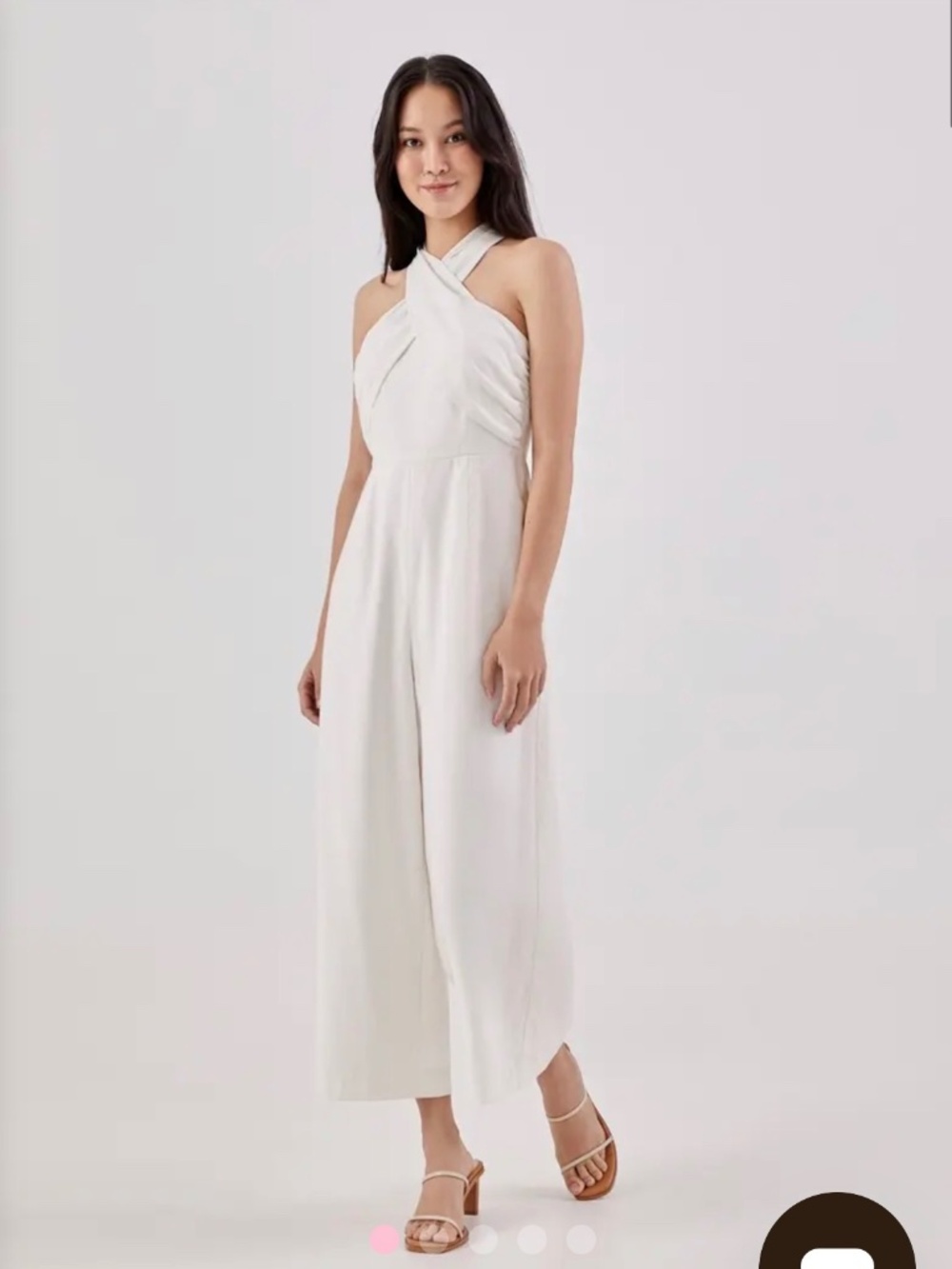 Love Bonito Verona Halter Neck Jumpsuit